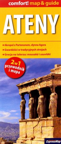 Comfort! map&guide Ateny 2w1 - Piotr Jabłoński [KSIĄŻKA]