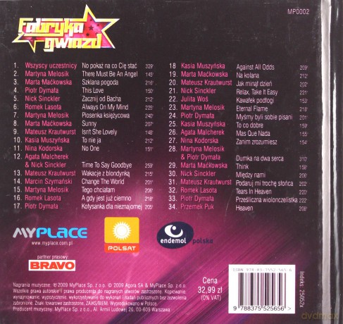 The Best of Fabryka Gwiazd [CD]+[książka]