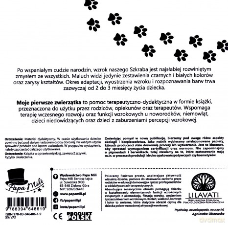Czarne i Białe. Moje pierwsze zwierzątka [KSIĄŻKA]