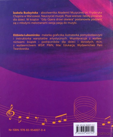 Gdy Opera drzwi otwiera - Izabela Budzyńska [KSIĄŻKA]
