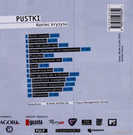 Pustki: Koniec kryzysu (digibook) [CD]