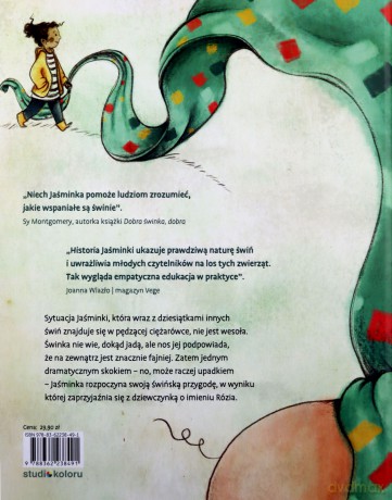 Jaśminka. Uratowana świnka - Leslie Crawford [KSIĄŻKA]