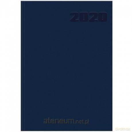 Kalendarz 2020 Basic A5 granatowy [KALENDARZ]