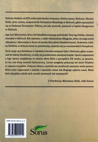 Kielce mojej młodości - Bolesław Halik [KSIĄŻKA]