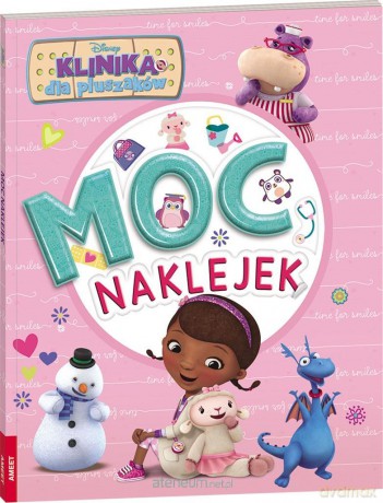 Klinika dla pluszaków. Moc naklejek [KSIĄŻKA]