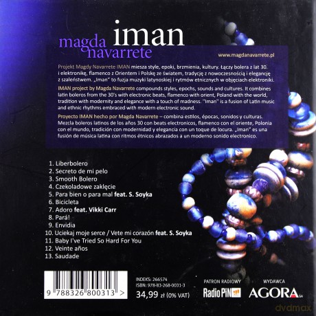 Magda Navarrete: Iman (digibook) [CD]