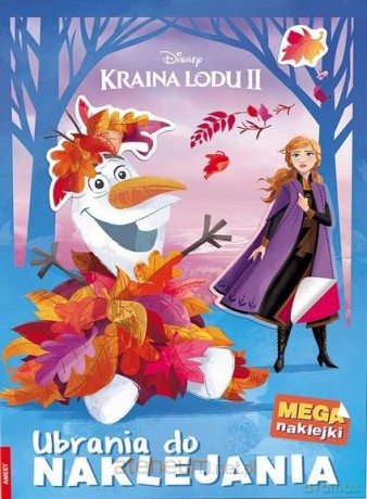 Kraina lodu II. Ubrania do Naklejania [KSIĄŻKA]