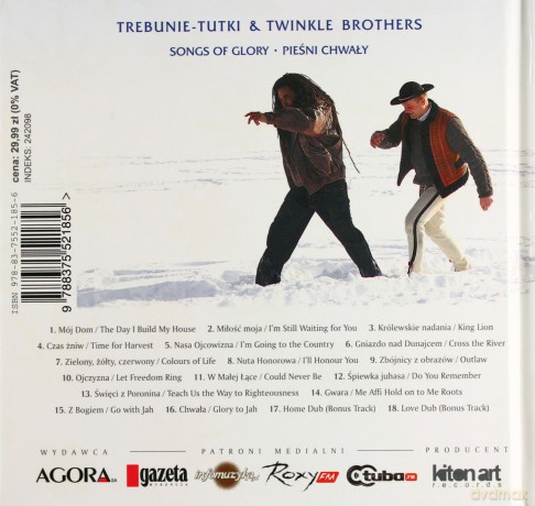 Trebunie Tutki & Twinkle Brothers: Pieśni Chwały/Songs of Glory (digibook) [CD]