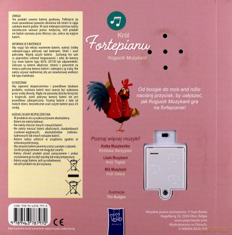 Mały wirtuoz - Król fortepianu [KSIĄŻKA]