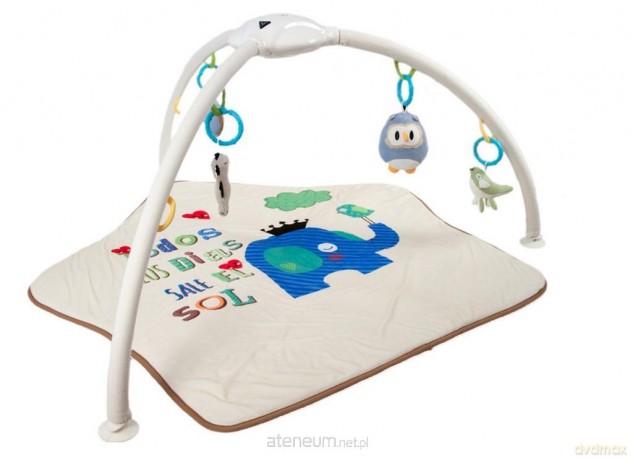 Mata edukacyjna Premium White Słonik