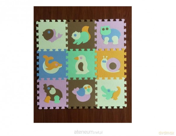Mata puzzle piankowe na podłogę Zwierzątka 2
