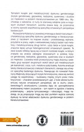 Metaforyczność w dyskursie genderowym polskiego - Katarzyna Lisowska [KSIĄŻKA]
