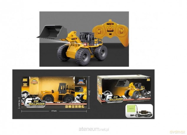 Metalowy spychacz zdalnie sterowany R/C