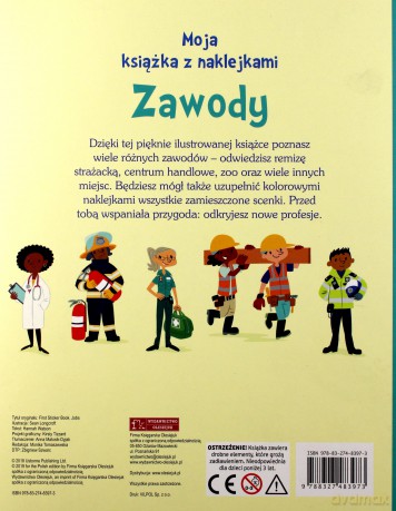 Moja książka z naklejkami. Zawody - Hannah Watson [KSIĄŻKA]