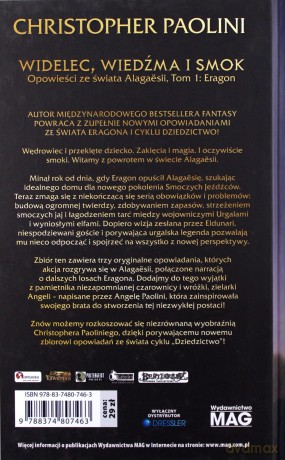 Opowieści ze świata Alagaesii (Tom 1) Widelec - Christopher Paolini [KSIĄŻKA]