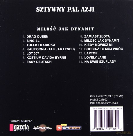 Sztywny Pal Azji: Miłość jak dynamit (digibook) [CD]
