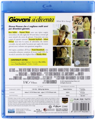 While We're Young (Ta nasza młodość) [Blu-Ray]