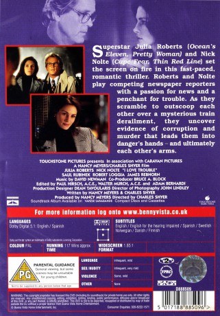 I Love Trouble (Kocham Kłopoty) [DVD]
