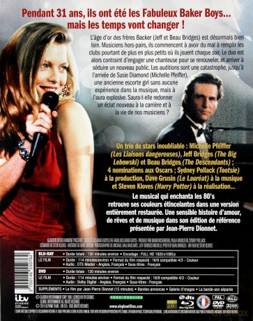 The Fabulous Baker Boys (Wspaniali bracia Baker) [Blu-Ray]+[DVD]