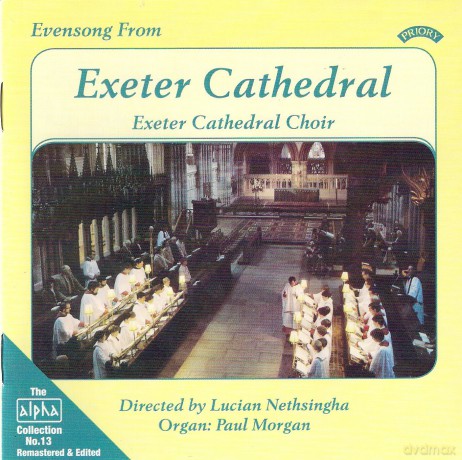 Exeter Cathedral Choir: Alpha Collection Vol 13: Evensong From Exeter Cathedral [CD]