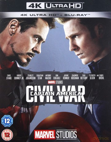 Captain America 3: Civil War (Kapitan Ameryka: Wojna bohaterów) [Blu-Ray 4K]+[Blu-Ray]
