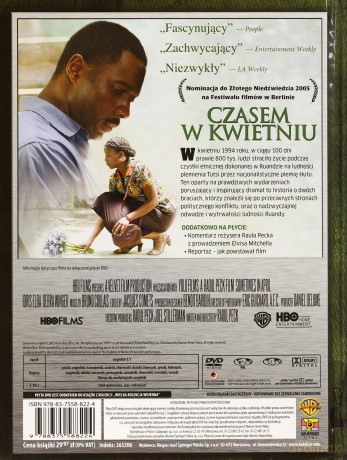 Czasem w kwietniu (Wielka Kolekcja Wojenna) (booklet) [DVD]