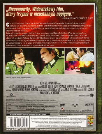 Tylko dla orłów (Wielka Kolekcja Wojenna) (booklet) [DVD]