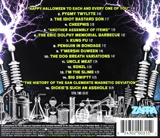 Frank Zappa: Halloween '73 [CD]