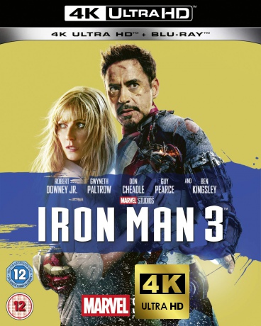 Iron Man 3 [Blu-Ray 4K]+[Blu-Ray]