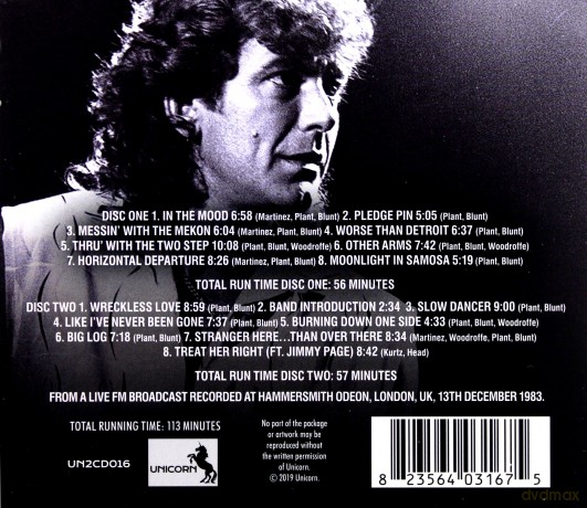 Robert Plant: Live Principles [2CD]