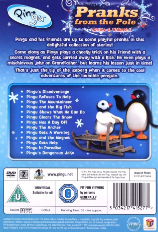 Pingu Pranks From The Pole [DVD]