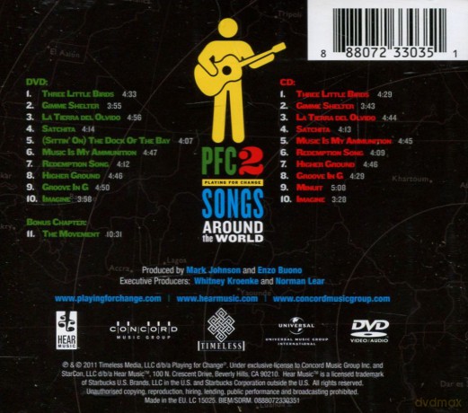 Playing For Change Vol. 2 [CD]+[DVD]