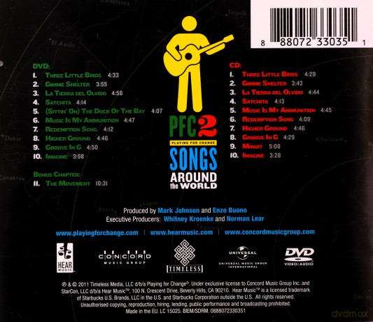 Playing For Change Vol. 2 [CD]+[DVD]