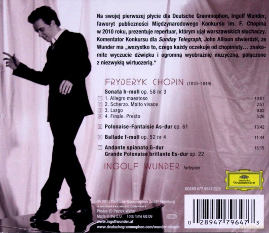 Ingolf Wunder: Chopin Recital (Pl) [CD]