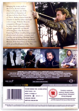 Robin Hood: Prince Of Thieves (Książę złodziei) [DVD]