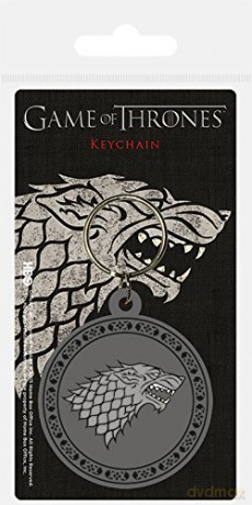 Game Of Thrones: Stark Rubber Keyring Brelok