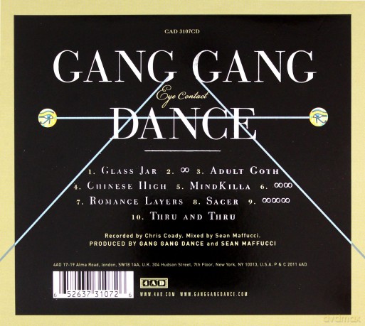 Gang Gang Dance: Eye Contact [CD]