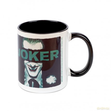 DC Comics: The Joker Put On A Happy Face (Black Coloured Inner) Kubek