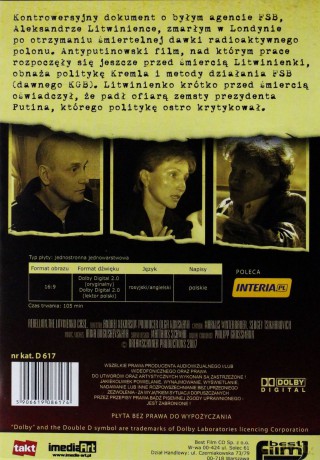 Bunt: Sprawa Litwinienki [DVD]