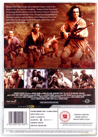 The Last Of The Mohicans (Ostatni Mohikanin) [DVD]