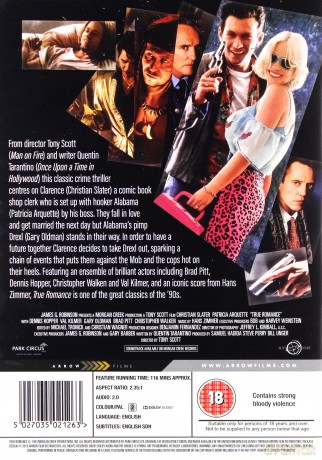 True Romance (Prawdziwy romans) [DVD]