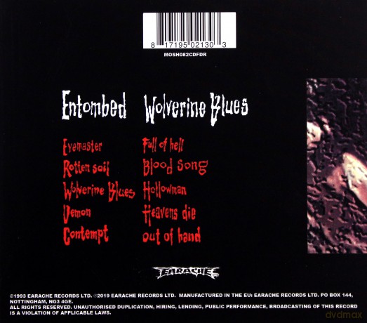 Entombed: Wolverine Blues (Fdr Remastered Audio) [CD]