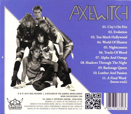 Axe Witch: Hooked On High Heels [CD]