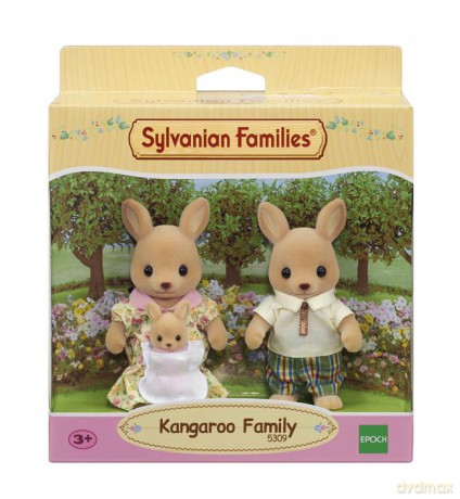 Sylvanian Families Rodzina kangurków (Tata, Mama, Dziecko)