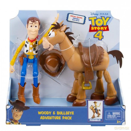 Toy Story 4 Chudy + Mustang Zestaw prezentowy