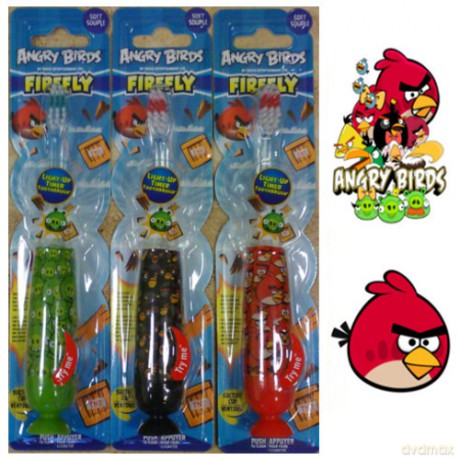 Angry Birds - Szczoteczka do zębów z minutnikiem