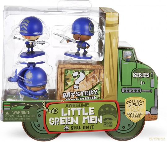 AWESOME LITTLE GREEN MEN 4pc Str Pk S1 Seal Unit