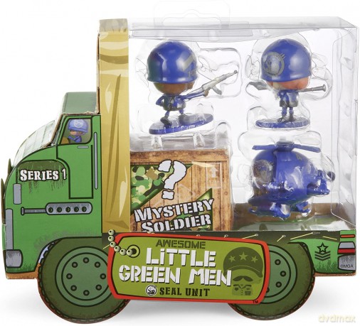 AWESOME LITTLE GREEN MEN 4pc Str Pk S1 Seal Unit