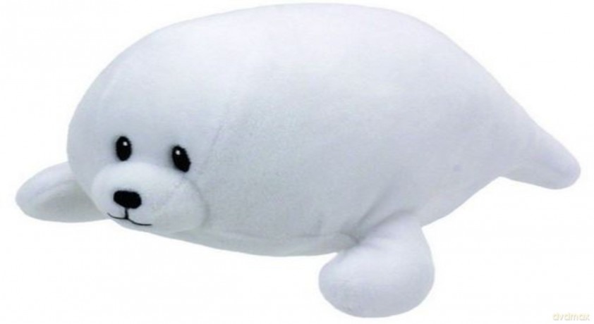 Baby Ty TINY - white seal 24 cm