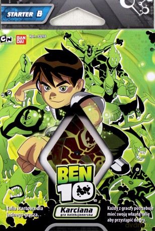 Ben 10 Classic Karty do gry, starter